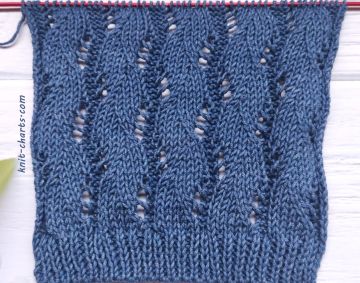 Lace Stitch Knitting Pattern
