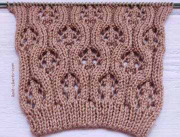 Lace Stitch Knitting Pattern