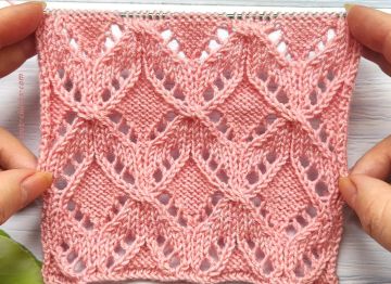 Lace Stitch Knitting Pattern