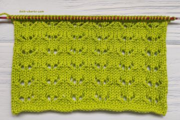 Lace Stitch Knitting Pattern
