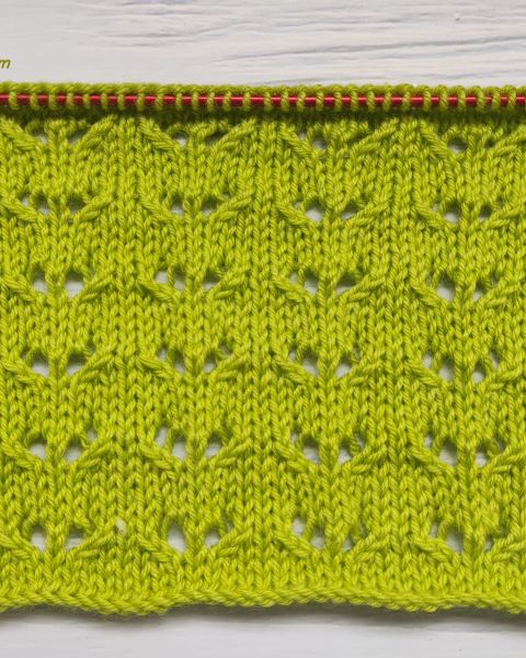 Lace Stitch Knitting Pattern