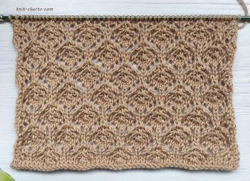 Lace Medallions Kniting Pattern
