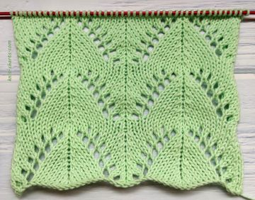 Lace Stitch Knitting Pattern