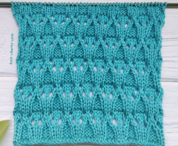 Lace Stitch Knitting Pattern