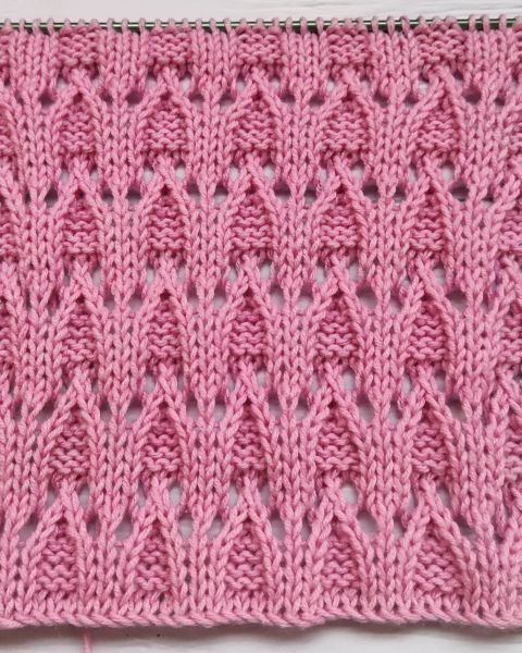 Lace Stitch Knitting Pattern
