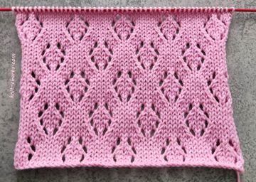 Lace Stitch Knitting Pattern