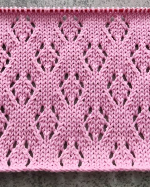 Lace Stitch Knitting Pattern
