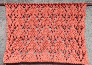 Lace Stitch Knitting Pattern
