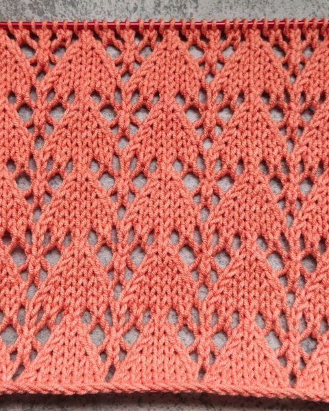 Lace Stitch Knitting Pattern