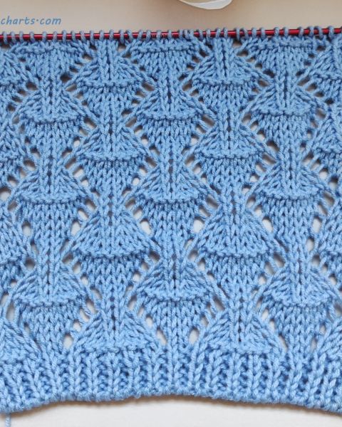 Lace Stitch Knitting Pattern