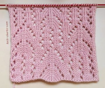 Lace Stitch Knitting Pattern