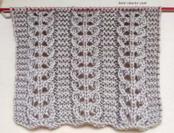 Lace Stitch Knitting Pattern
