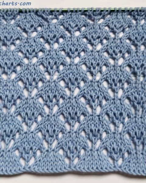 Lace Stitch Knitting Pattern