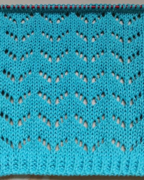 Lace Stitch Knitting Pattern