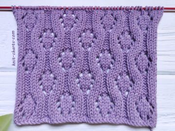 Lace Stitch Knitting Pattern