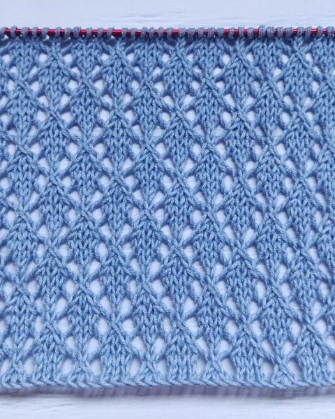 Lace Stitch Knitting Pattern
