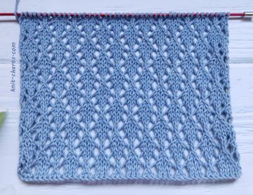 Lace Stitch Knitting Pattern
