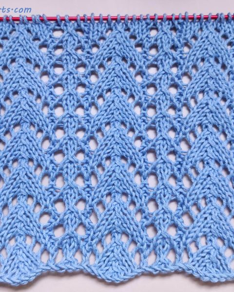 Lace Stitch Knitting Pattern