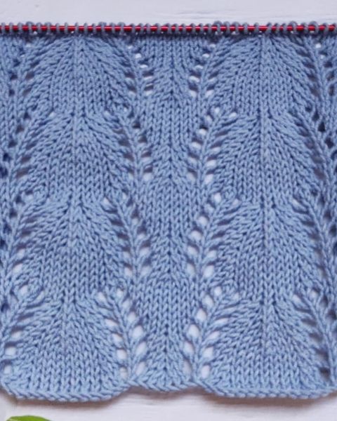 Lace Stitch Knitting Pattern
