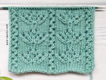 Lace Stitch Knitting Pattern