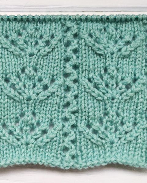 Lace Stitch Knitting Pattern