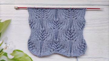 Lace Stitch Knitting Pattern