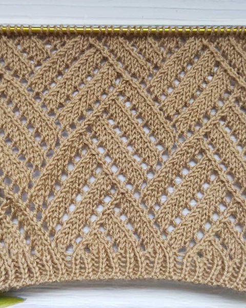 Lace Stitch Knitting Pattern