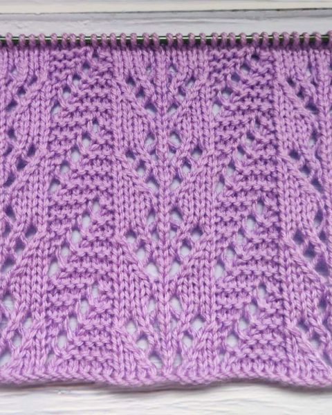 Lace Stitch Knitting Pattern