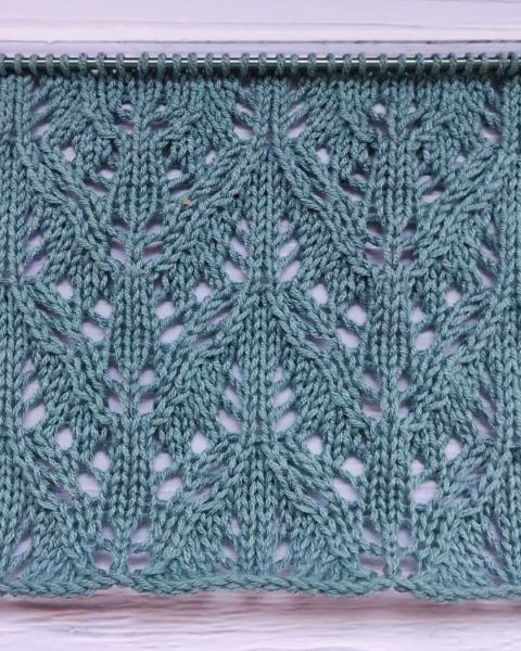 Lace Stitch Knitting Pattern