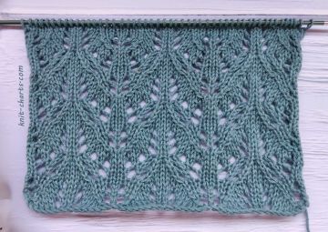 Lace Stitch Knitting Pattern