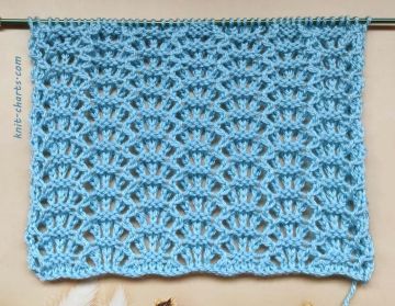Lace Stitch Knitting Pattern