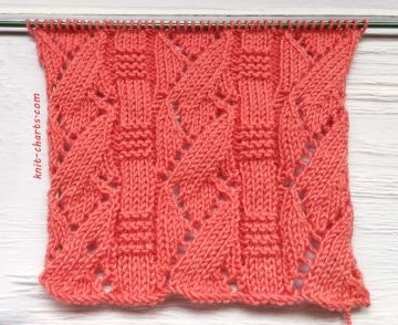Lace Stitch Knitting Pattern