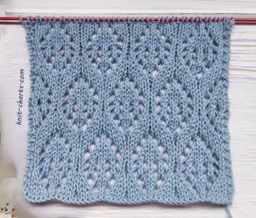 Lace Stitch Knitting Pattern