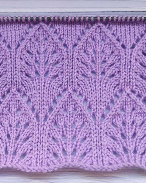 Lace Stitch Knitting Pattern