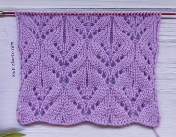Lace Stitch Knitting Pattern