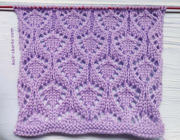 Lace Stitch Knitting Pattern