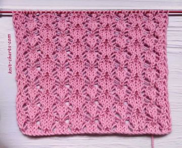 Lace Stitch Knitting Pattern