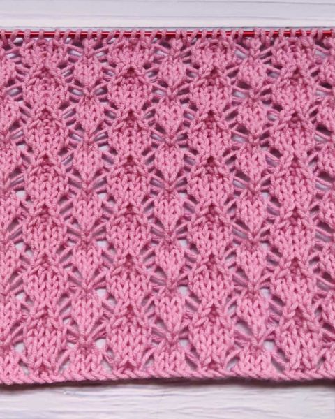 Lace Stitch Knitting Pattern