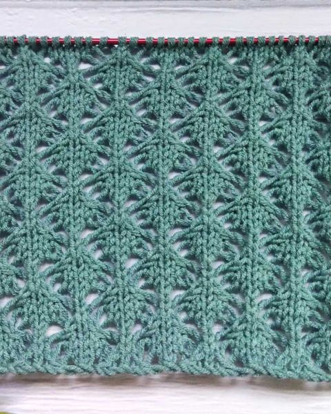 Lace Stitch Knitting Pattern