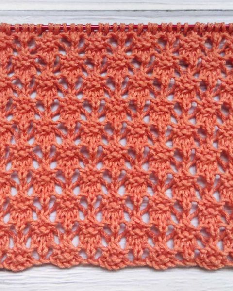 Lace Stitch Knitting Pattern