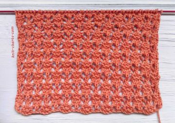 Lace Stitch Knitting Pattern