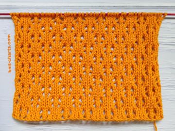 Lace Stitch Knitting Pattern