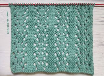 Lace Stitch Knitting Pattern
