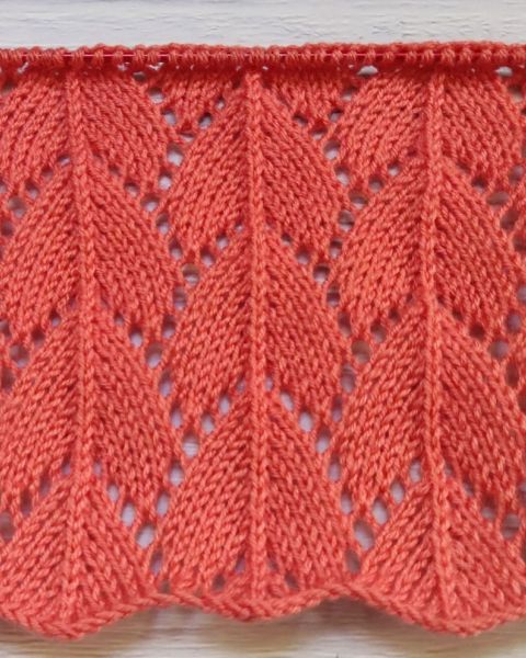 Lace Stitch Knitting Pattern