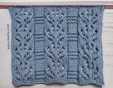 Lace Stitch Knitting Pattern