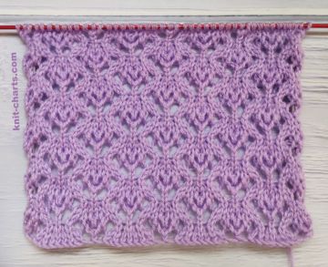 Lace Stitch Knitting Pattern