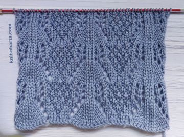Lace Stitch Knitting Pattern