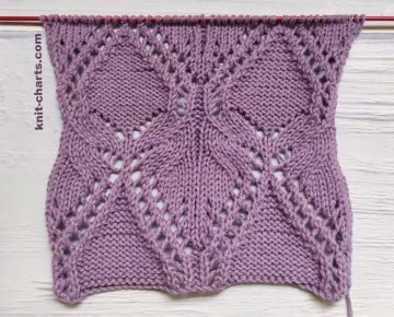Lace Stitch Knitting Pattern