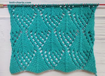Lace Stitch Knitting Pattern