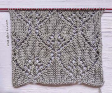 Lace Stitch Knitting Pattern